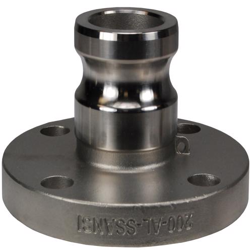 200-AL-SSANSI Dixon® Cam & Groove Adapter x 150# ANSI Flange 200-AL-SSANSI Cam & Groove Adapter x 150# ANSI Flange